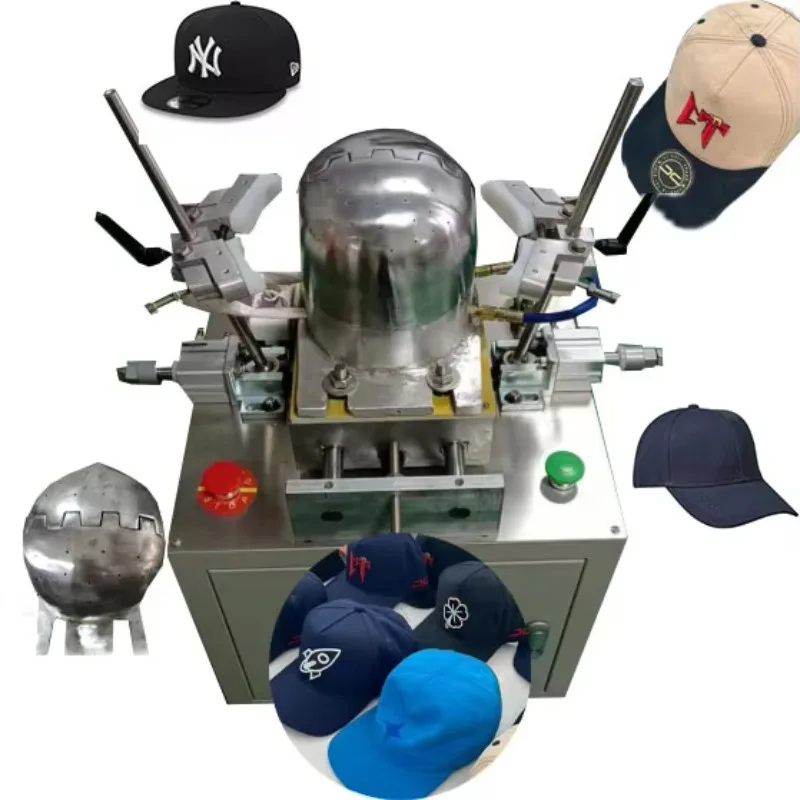 

Automatic ironing machine/single head baseball cap steam ironing machine