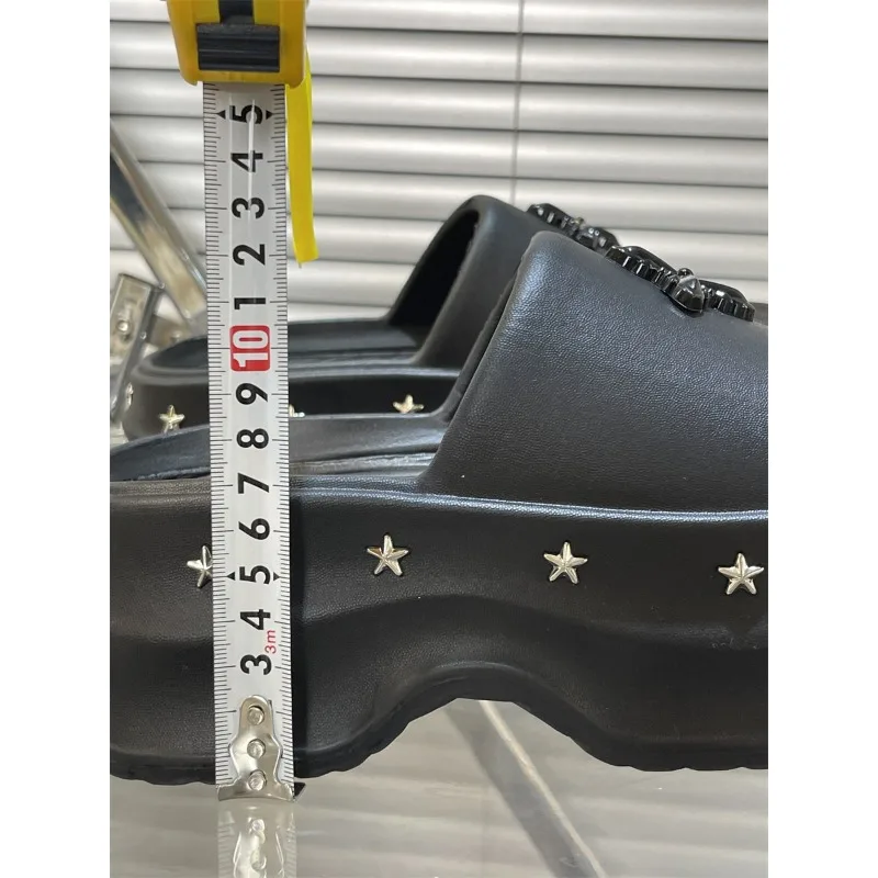 الصيف شبشب نسائي منصة صنادل شاطئ داخلي سحابة عدم الانزلاق الشريحة منزل الوجه يتخبط عالية الكعب الإناث السيدات لينة في الهواء الطلق