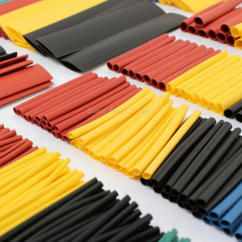 Heat Shrink Tubing Insulation Sleeve DIY Electrical Wirie Data Cable Heat Shrink Tubing Combination Repair Shrink Tube Kit