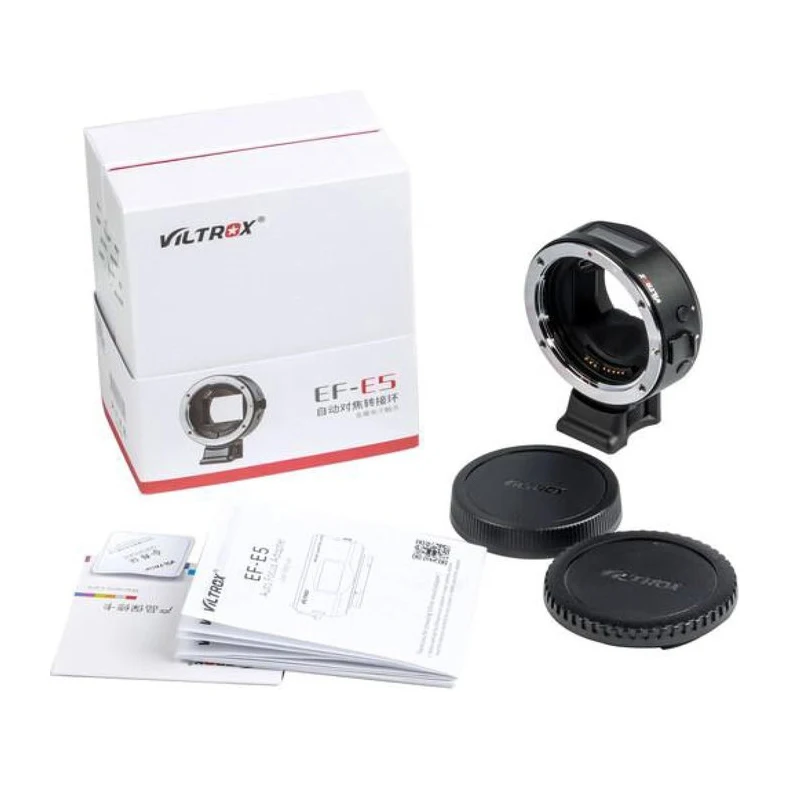 

Адаптер для объектива VILTROX EF-E5 с автофокусом для объектива Canon EF и камер с креплением Sony E с A7M4/A6400/ZV-E10