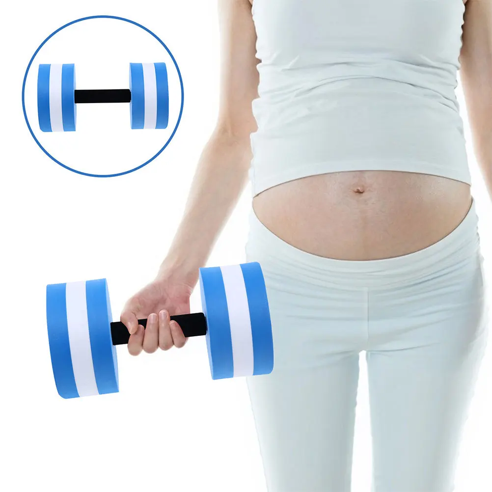 2 uds pesas de piscina para ejercicio acuático mancuernas flotantes equipo de Fitness hombre aeróbico