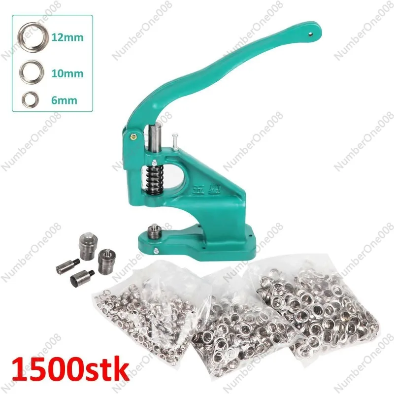 Exclusive for Hand Press Snap Fastener Dotter Riveting Machine Manual Air Hole Installation Tool Suit