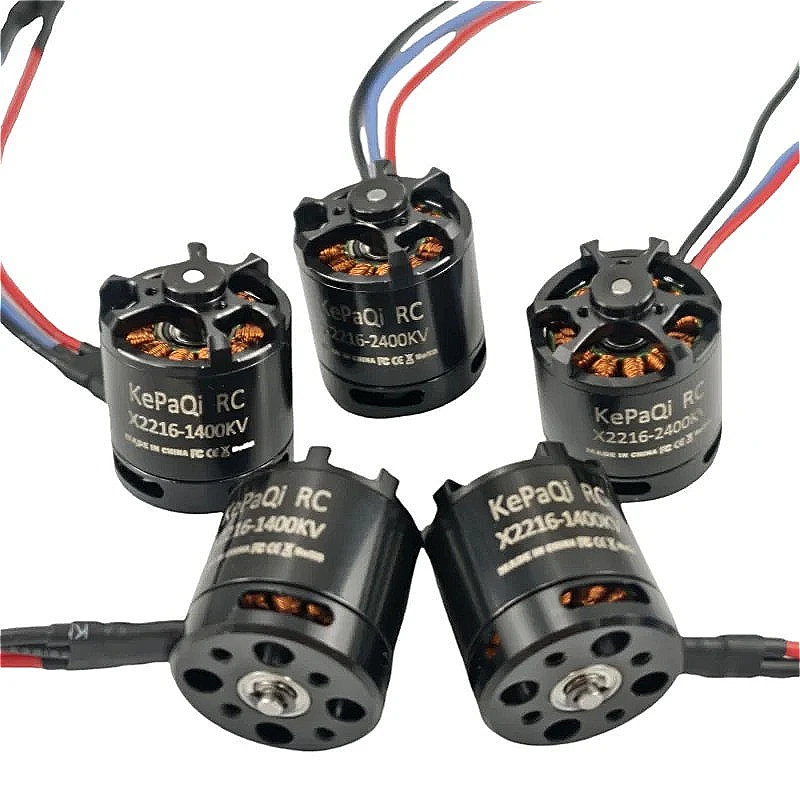 KePaQi X2216 1400KV 2400KV Hochwertiger Brushless-Motor für RC-Modellflugzeuge und 3D-Flugzeuganwendungen