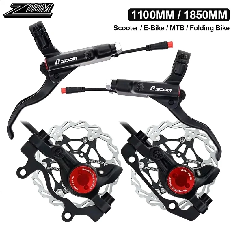 

Комплект гидравлических дисковых тормозов для электровелосипедов MTB, 1100 мм/1850 мм, с блокировкой тормоза и переключателем скоростей