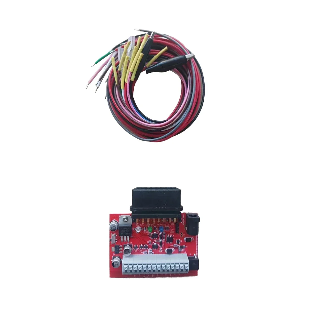 محول OTB2.0 أداة مبرمج ECU Obd على محول مقاعد البدلاء لـ KT200 KT200II Foxprog علامة FOX-Flash ثنائي القناة CAN2 قوة VCC مزدوجة