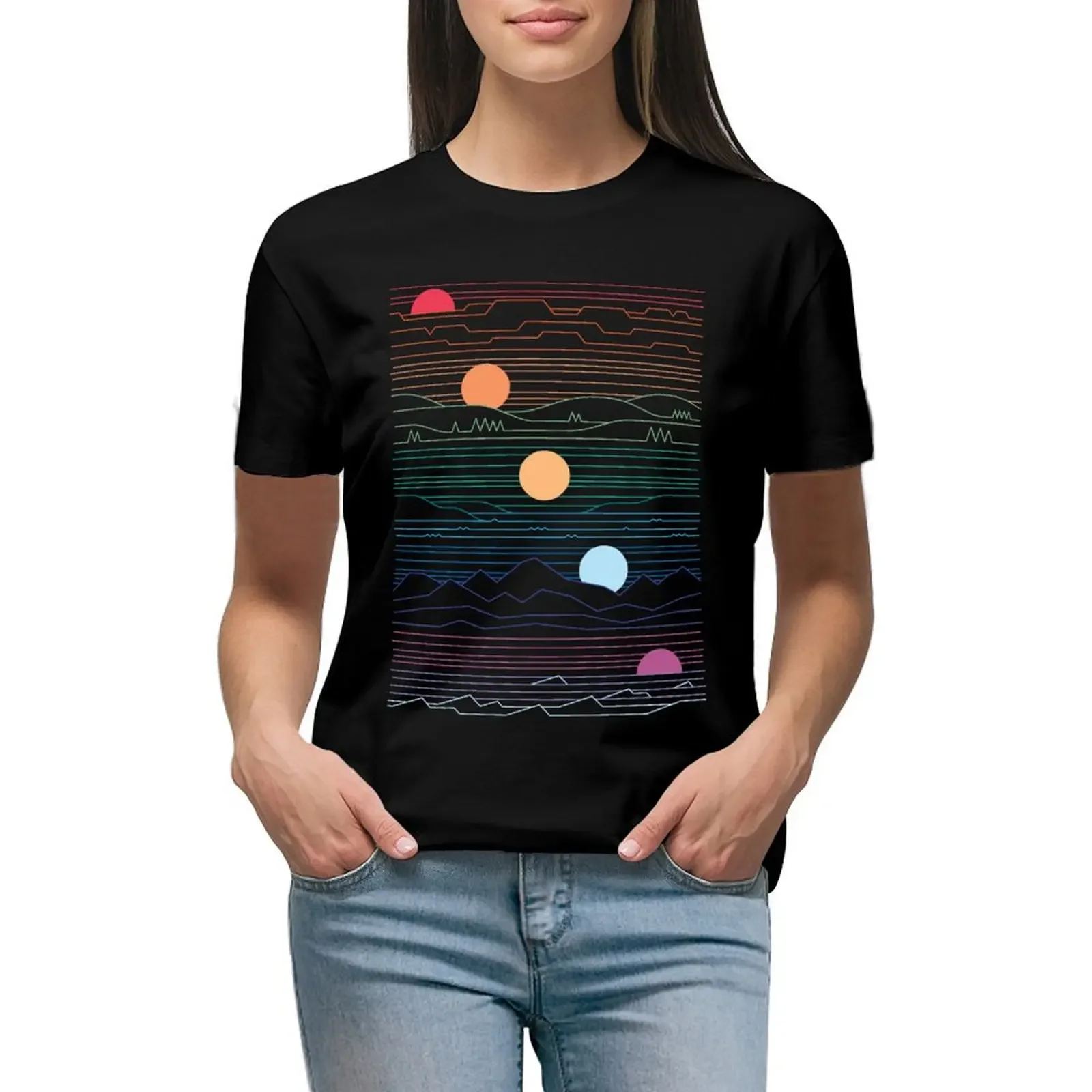 Many Lands Under One Sun T-Shirt customizeds cute clothes plus sizes t-shirts for Women graphic tees