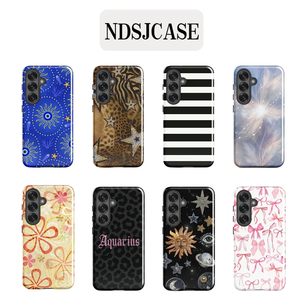 Luxury Clmj britney flare Phone Case for Samsung Galaxy S20 S23 S24 S25 S26 FE Plus Ultra Edge 4G 5G Double-layer Back Cover