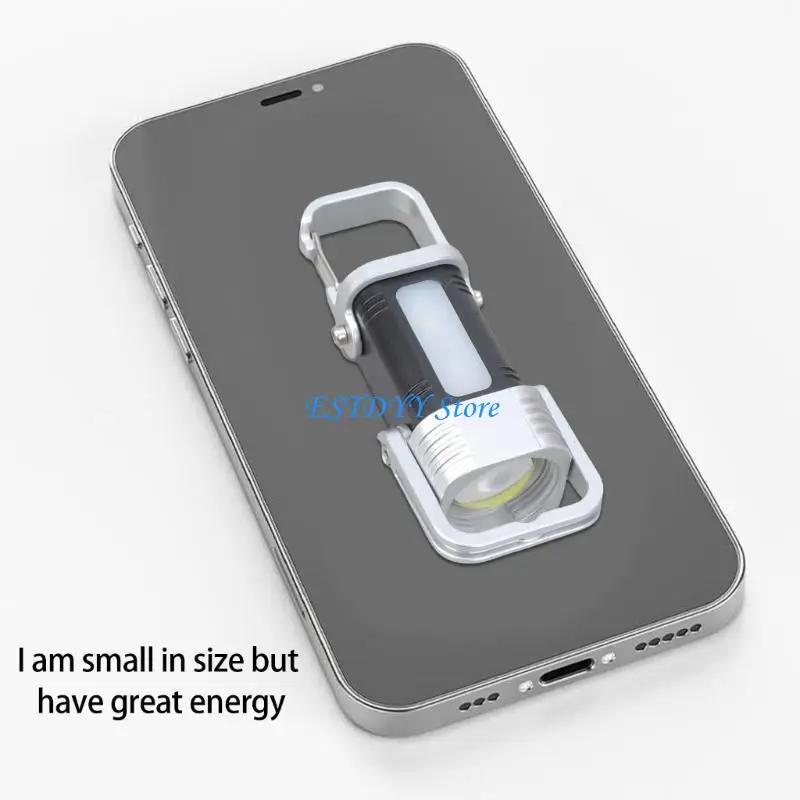 

G6DE Practical Keychain Light Light Plastic Texture Holder Light Suitable for Easy Carrying and Quick Use