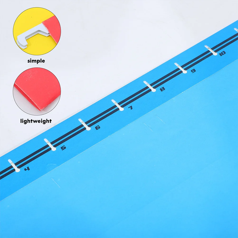 5Pcs Hanging File Folder Sturdy Multi Tier Design for Bills Receipts Letters Storage Filing Solution Office Supplies