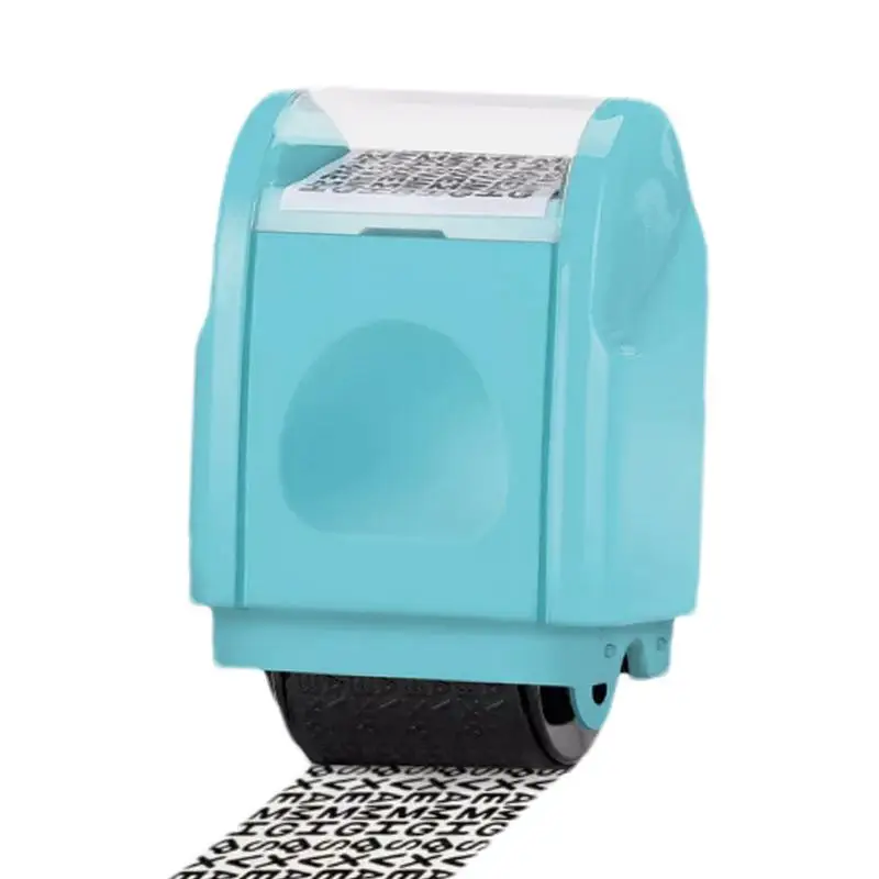 

Identity Protection Roller Stamp Secure Guard For ID Privacy Ink Roller For Security Enhancement Confidential Data Guard