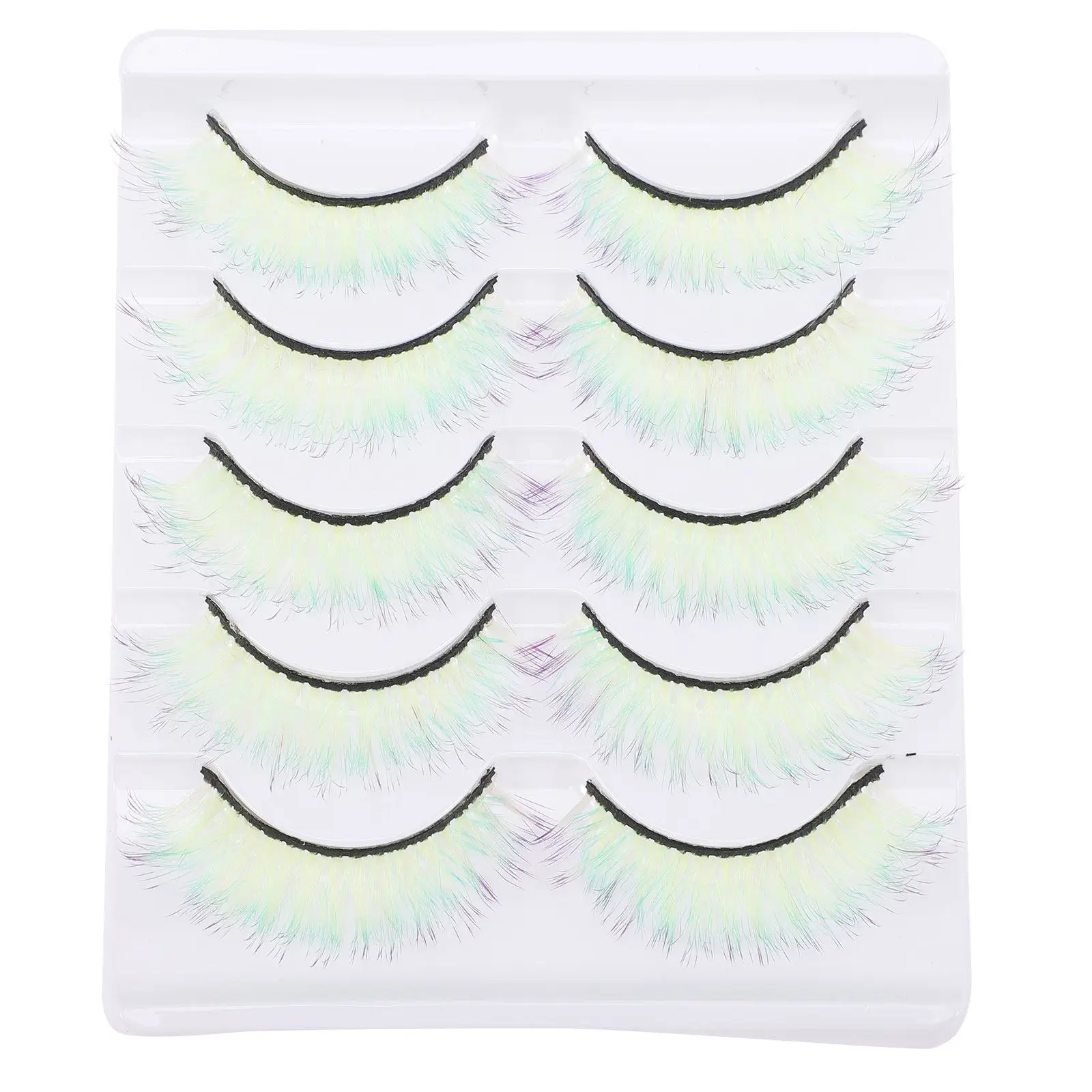 5-pares-de-cilios-posticos-coloridos-fluorescentes-extensoes-de-cilios-individuais-com-aparencia-natural-para-mulheres-compras-encontros-festa-de-casamento
