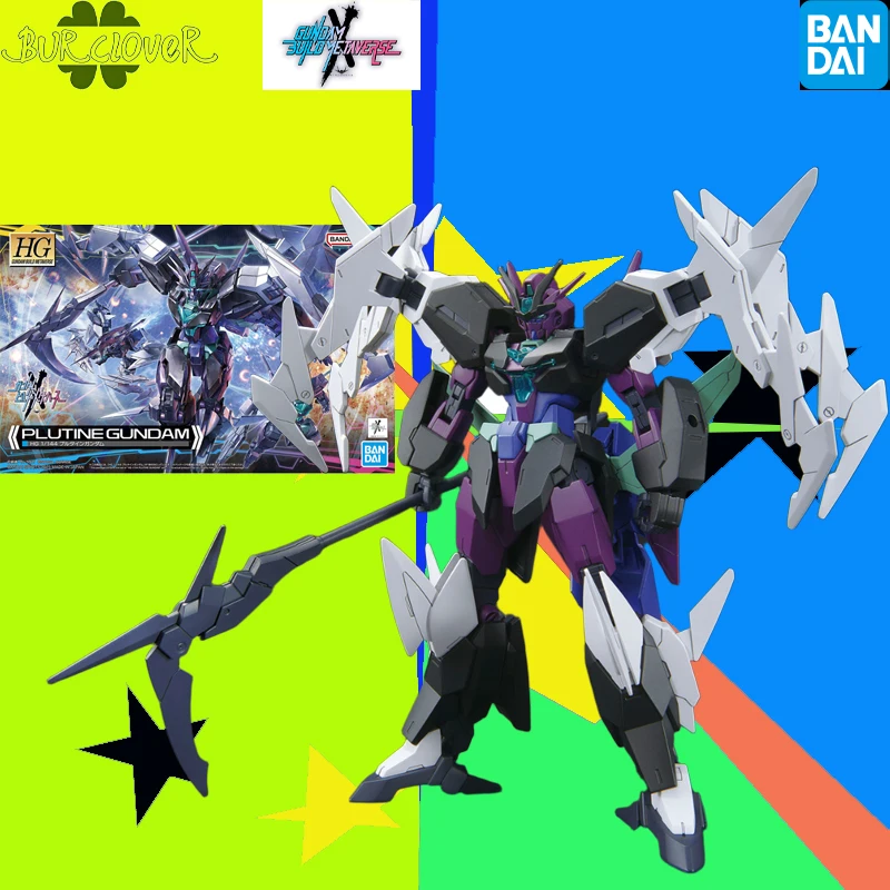 

GENUINE BANDAI 1/144 HGGBM 06 PLUTINE GUNDAM HIGHLY PLAYABLE ASSEMBLY TOYS GIFT COLLECTIBLE MODEL