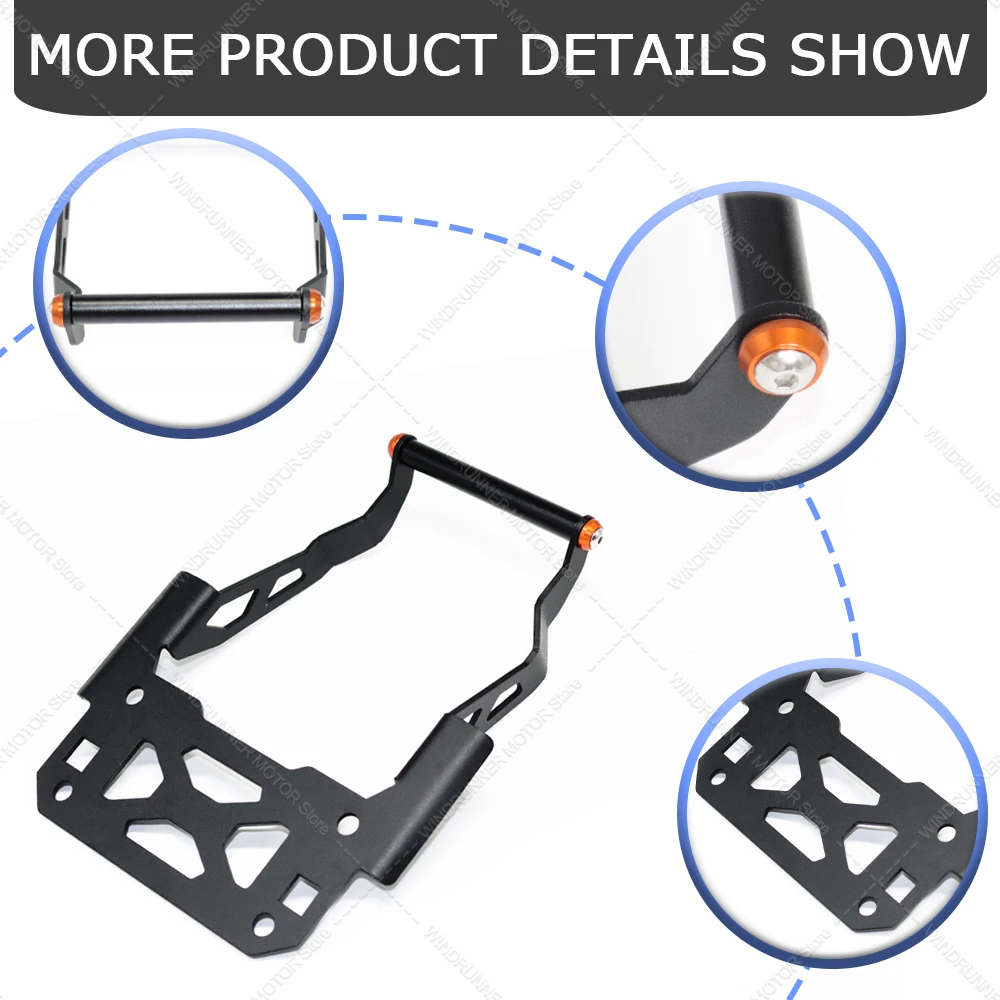 For F850GS ADV 2019-2024 F850GS 2023 2024 F850GS ADV Motorcycle Accessories Mobile Phone Navigation Bracket Phone Holder 5