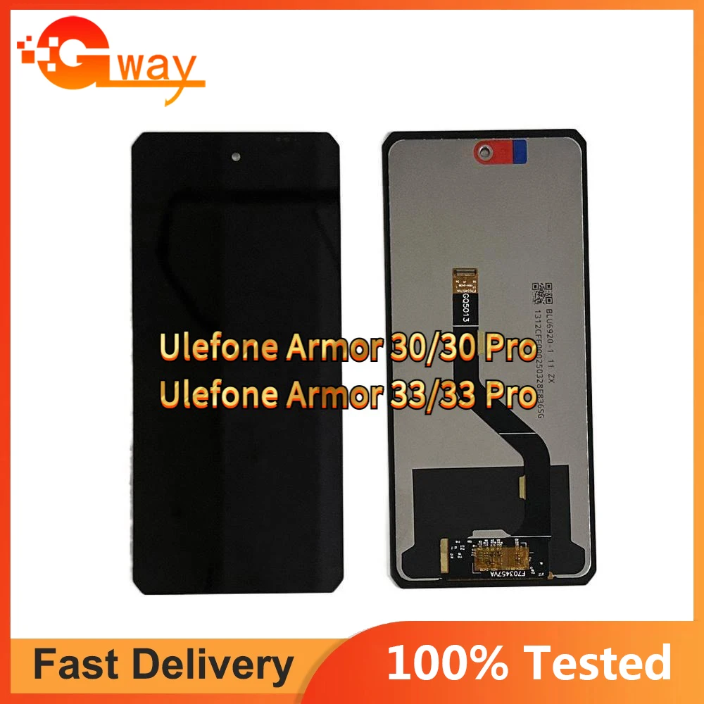 For Ulefone Armor 30 30 Pro Armor 33 33 Pro LCD Display + Touch Screen Digitizer Replacement For Ulefone Armor 30Pro LCD Screen