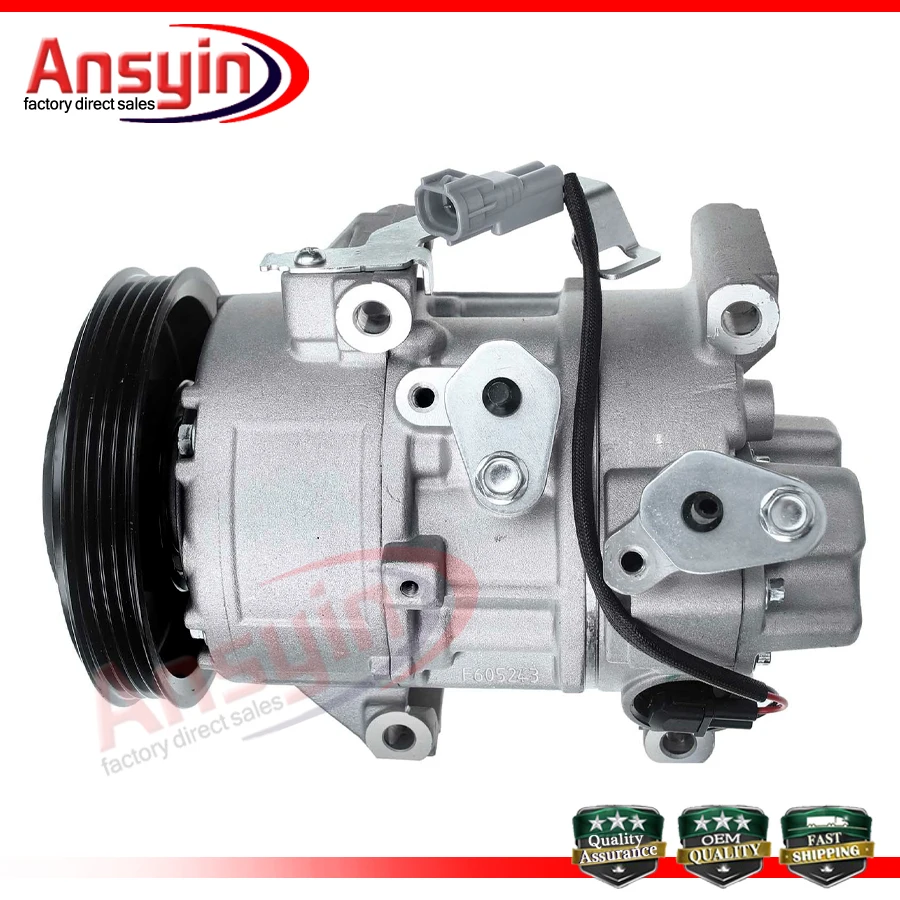 

AC Compressor 5SE11C For TOYOTA Yaris Vitz Vios 4471905940 8831052480 8831052481 88310-52480 88310-52481 DCP50245 447190-5940