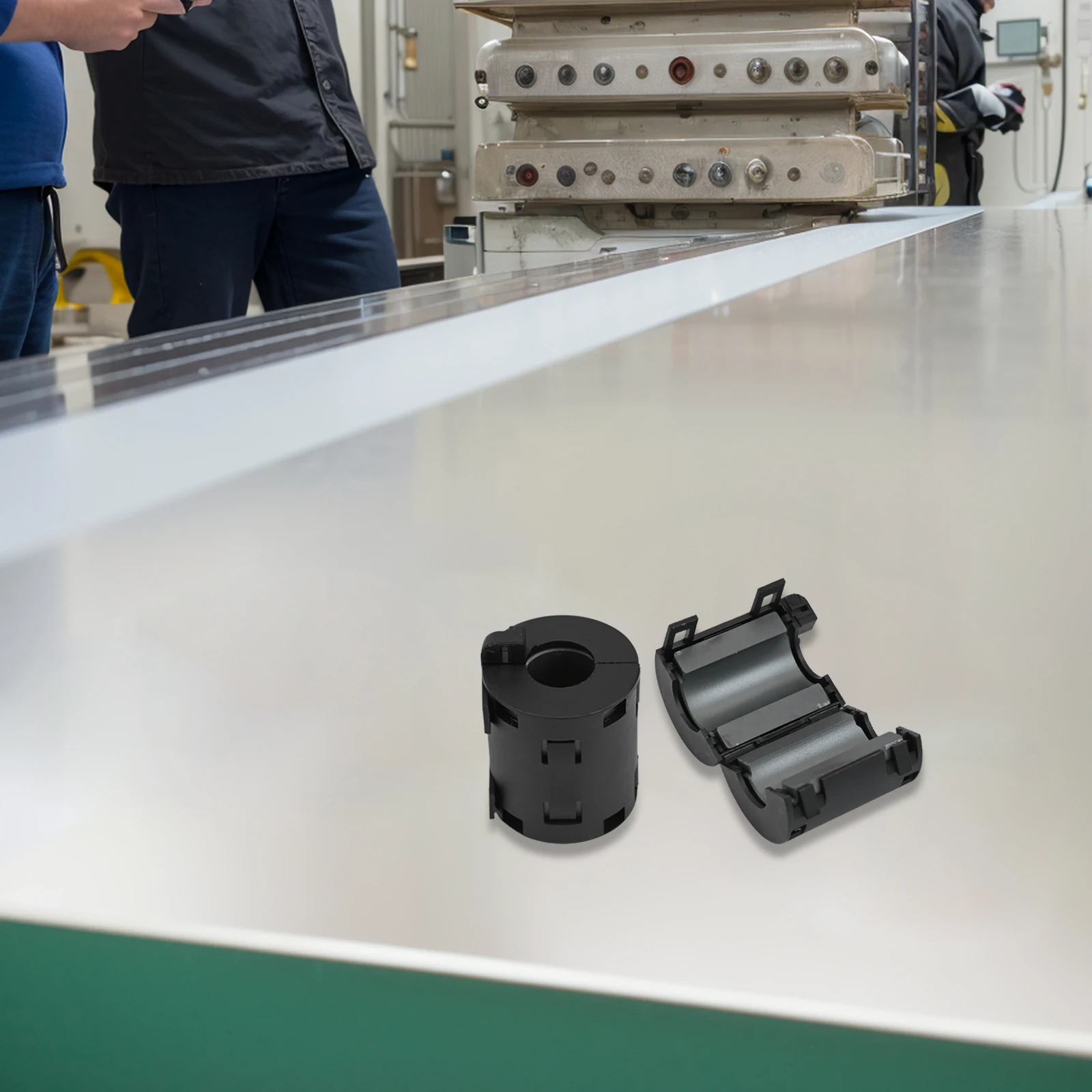 

10 Pack Ferrite Ring Noise Suppressor Clips with Double Snap Mechanism for USB Mouse Keyboard and Headset Cable Use