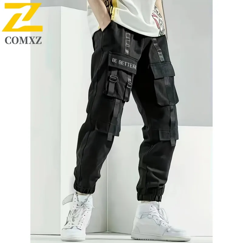 2025 Men's Sweatpants New Vintage Loose Casual Active Training Jogging Cargo Pants Outdoor Training Breathable Trend Trousers
