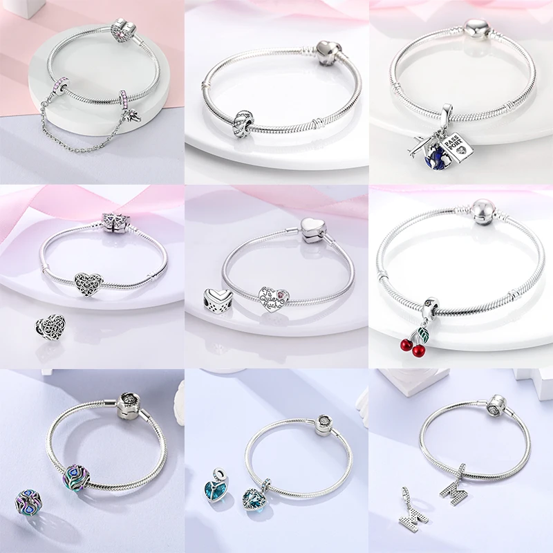 2026 925 Sterling Silver Butterfly Night Glow Charms Beads Clip Pendant Fit Original Bracelet DIY Women Birthday Gift Jewelry view 6