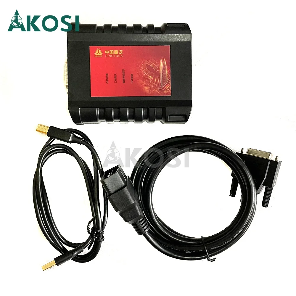 New For Sinotruk EOL OBD diagnostic kit DENSO common rail engine for HOWO SHACMAN WeiChai Cnhtc sinotruck diagnostic tool