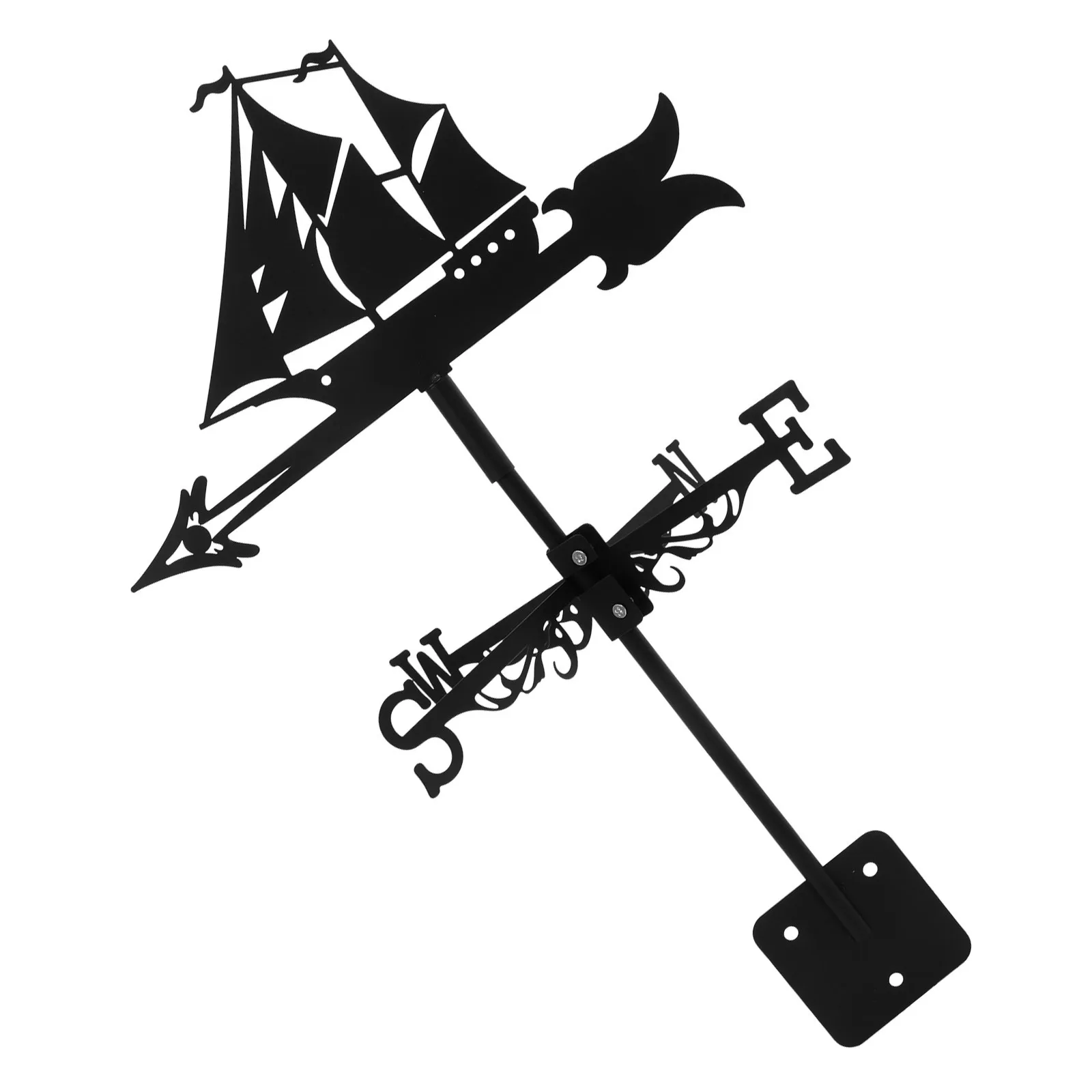 

Outdoor Metal Weathervane Decorative Garden Weather Vane Wind Direction Indicator Yard Decor Durable Weather Resistant