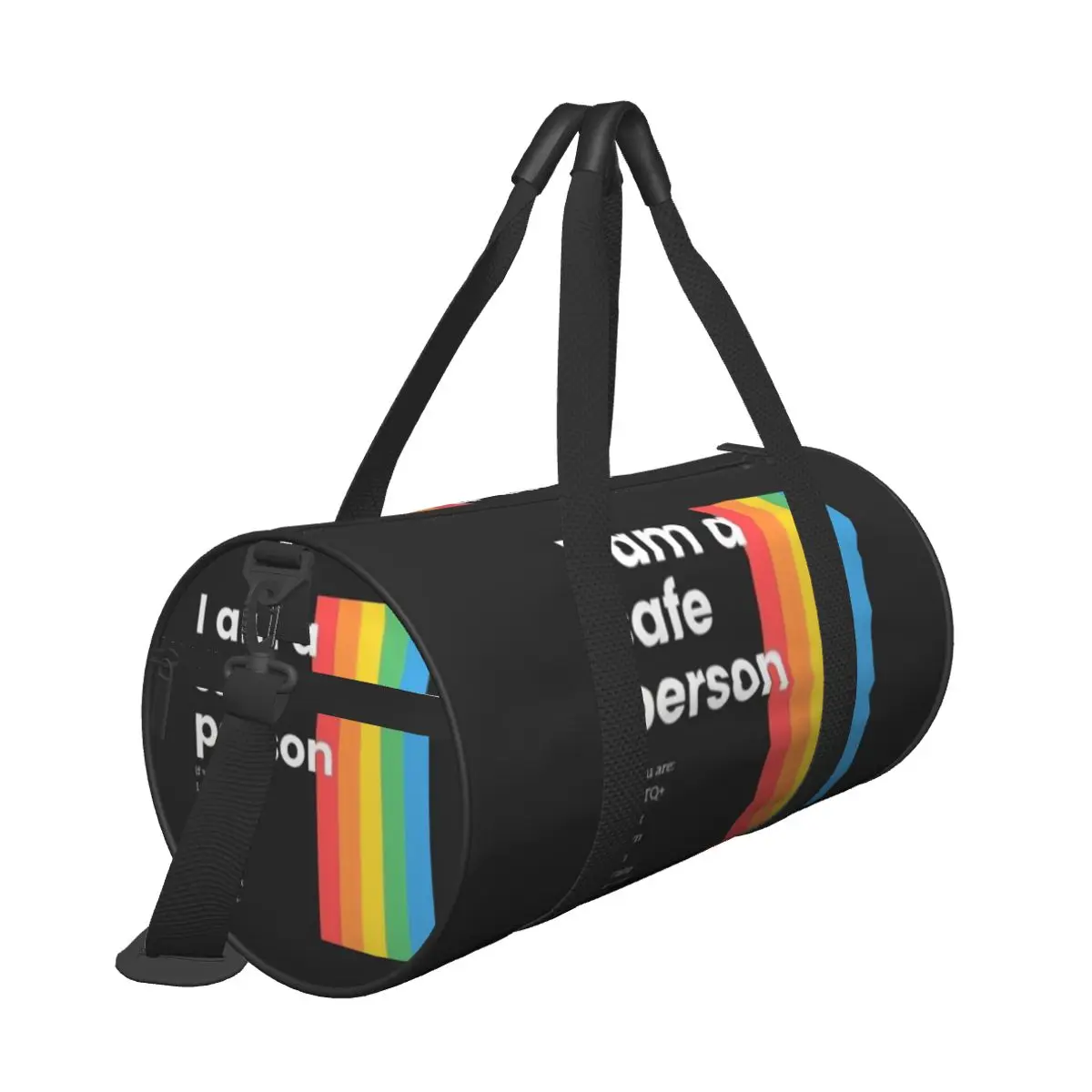 Hot Sale I Am A Safe Person Travel bag Fall Road Trip Travel Gear Bag