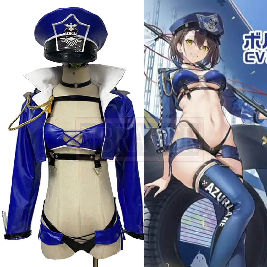 

Game Azur Lane USS Baltimore Racing Suit Cosplay Costume Party Christmas Halloween Custom Made Any Size