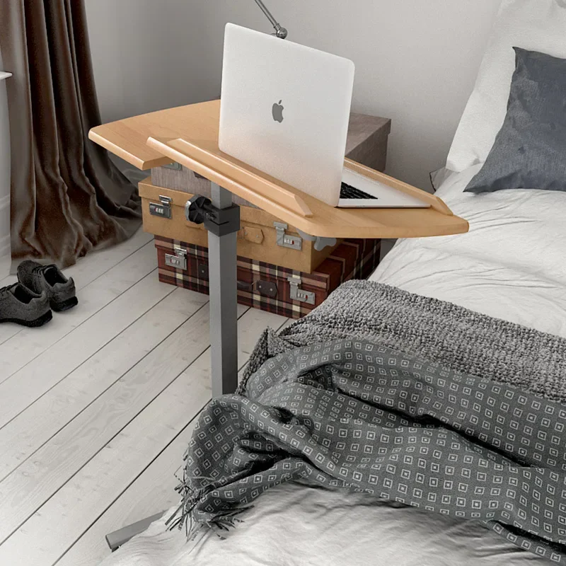 Customized Bedside Table Removable Office Small Table with Wheels Sofa Side Lazy Laptop Table Bed