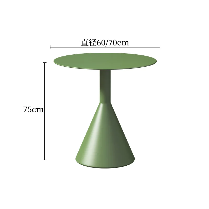 

Balcony Restaurant Café Tables Living room Shop modern Leisure Café Tables Commercial Metal Furniture table MH40ZZ