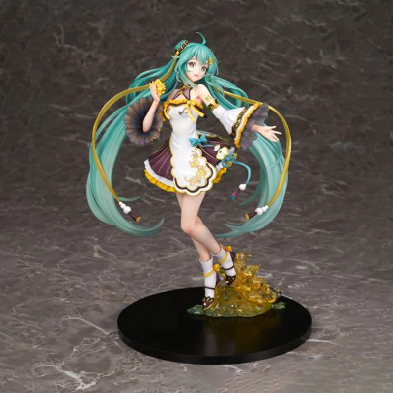 【100%original】F:NEX in Stock Vocaloid  Hatsune Miku - F:Nex - 1/7 Mid-Autumn Night Ver. Garage Kit Gifts Toys Model Gifts Toys
