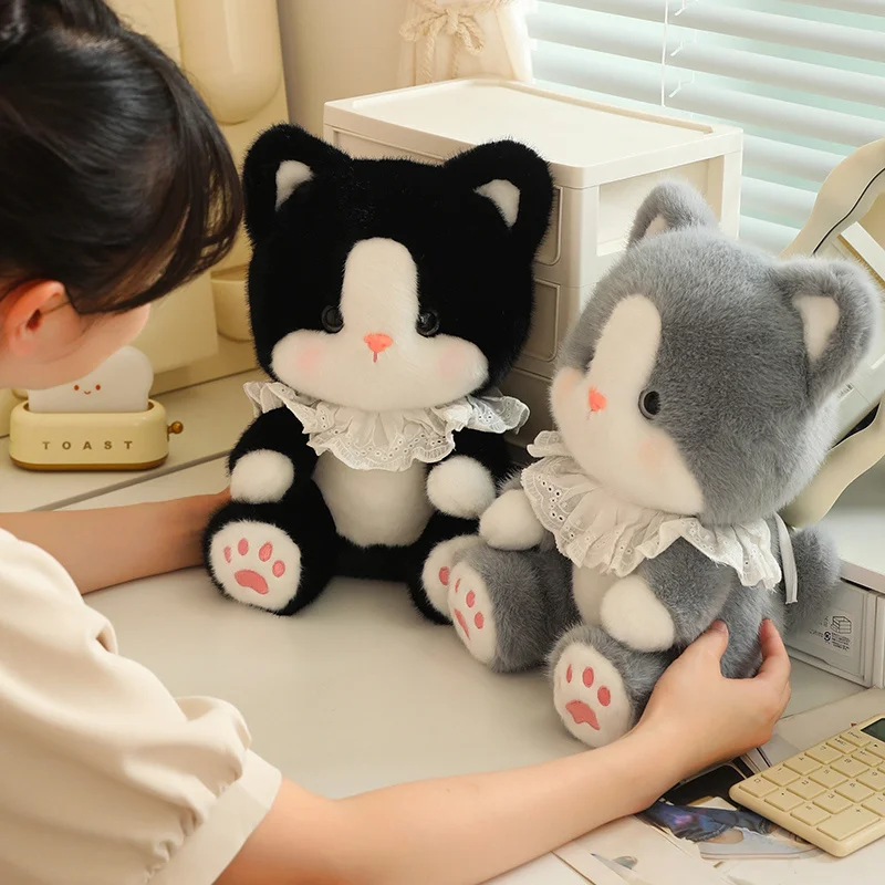 30cm Cat Pillow Kawaii Soft And Comfortable Sleeping Doll Holiday Gift Put On The Bedside Send Friends And Family