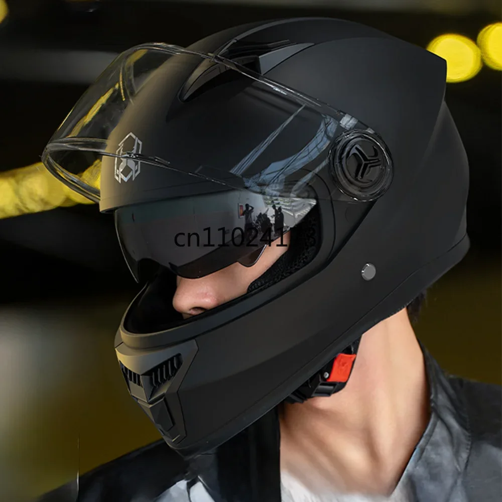 

Hot Sale Men Women Motorcycle Accessorie High Quality DOT Approved Moto Casque Motorcycle Helmet Full Face Accesorios Para Moto