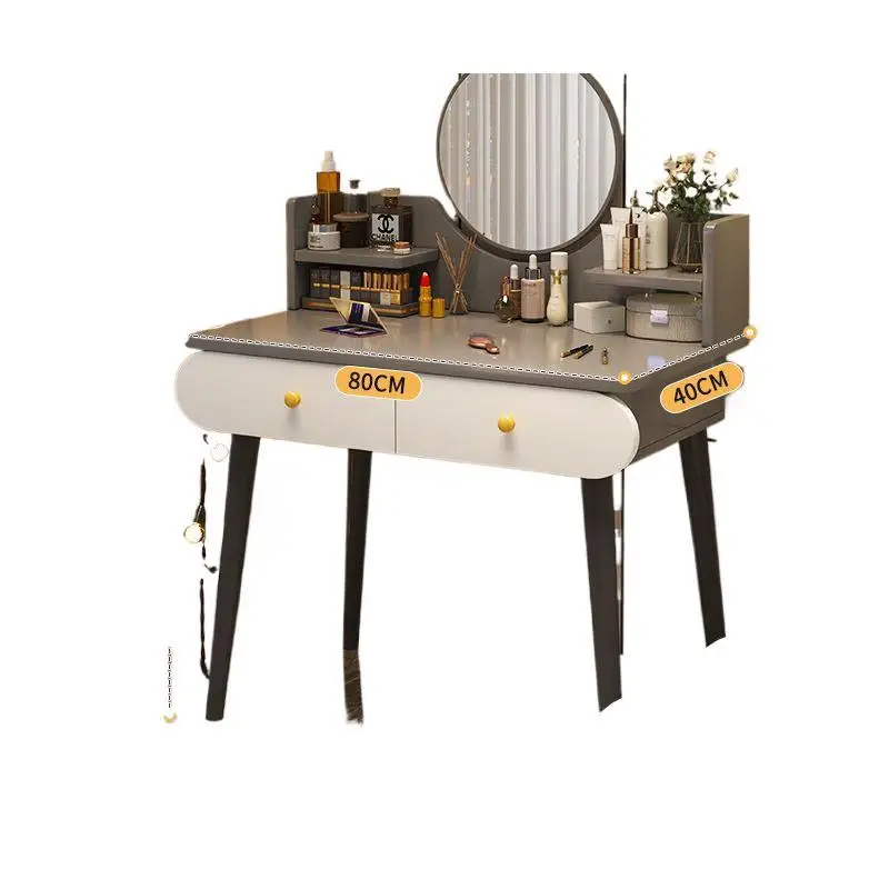 

Для индивидуального комода, спальни, простой современный Интернет-стол для макияжа знаменитостей с лампой, встроенная новая маленькая квартира, продвижение