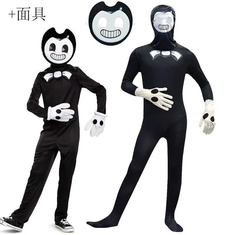 111 www الأولاد بذلة هالوين عيد الفصح عيد الميلاد ازياء تأثيري أنيمي لعبة أطفال لعب الأدوار فستان قناع ارتداءها مجموعة