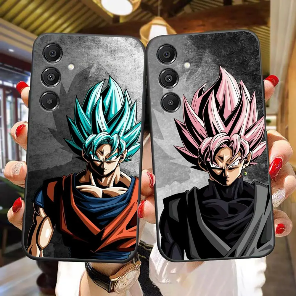 Phone Case For Samsung A14 A15 A16 A17 A22 A23 A26 A27 A32 A35 A36 A52 A53 A54 A55 A56 A57 A71 Cover D-Dragon Ball Super Saiyan