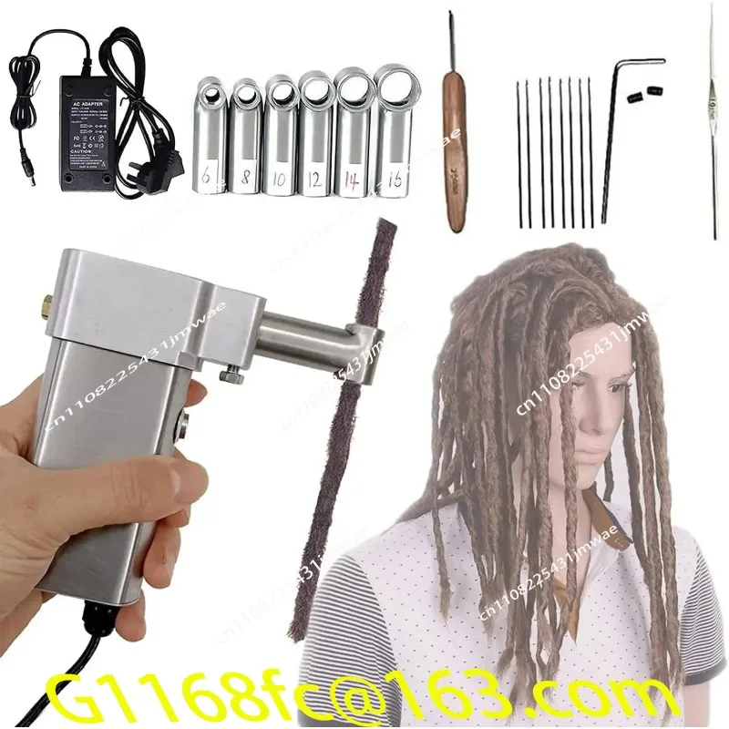 Dreadlocks Machine,Automatic Chemical Fiber Dreadlock Machine for Locs Instant Dreadlock Easily Electric Dreadlocks Machine