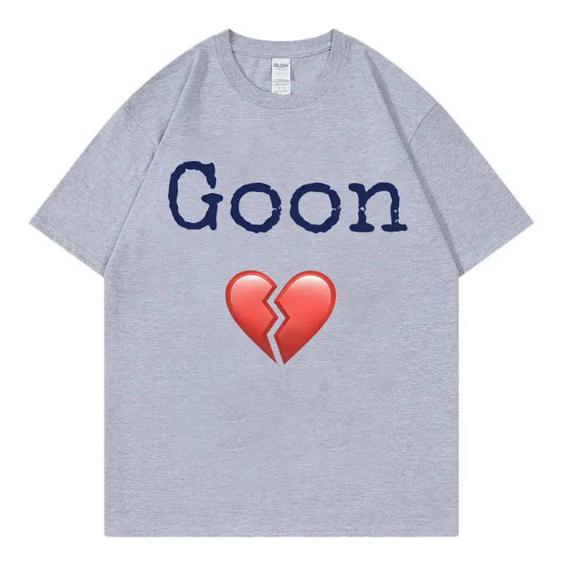 رائجة البيع Goon مضحك ميمي تي شيرت الرجال النساء شارع العليا موضة الاتجاه قصيرة الأكمام تي شيرت الصيف عادية الراحة القطن تي شيرت