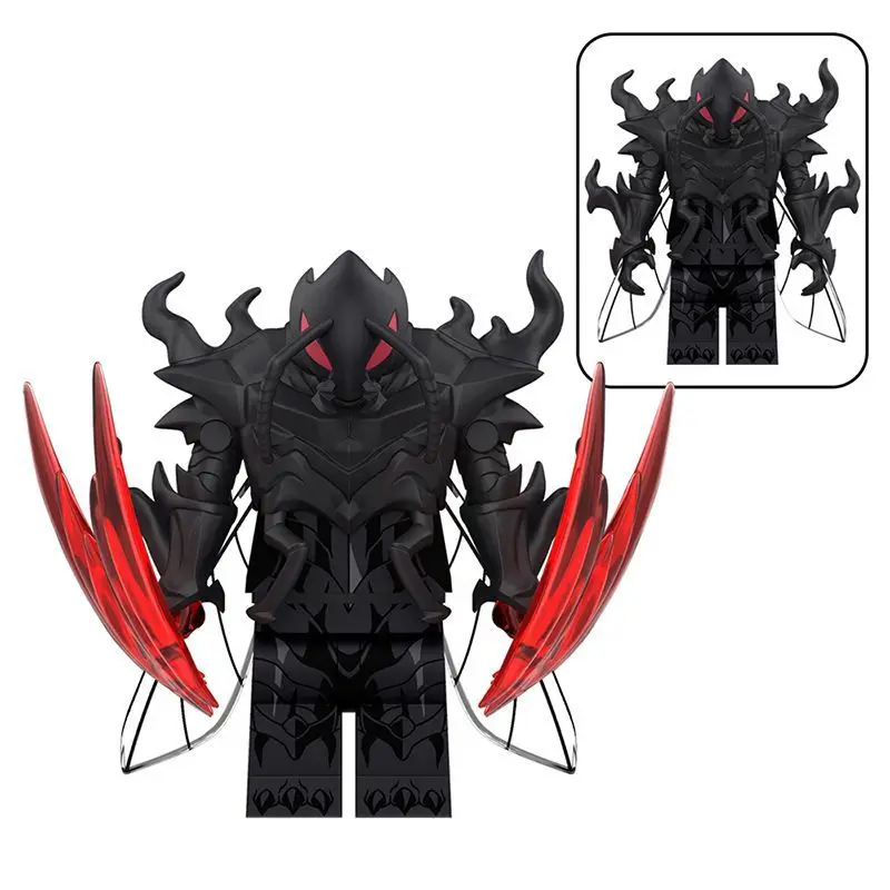 Anime Solo Nivellierung Cheng Xiaoyu Blöcke Action-figuren Sets Sphärische Gelenk Arme Einzigartige Waffen Montage Spielzeug Geschenk