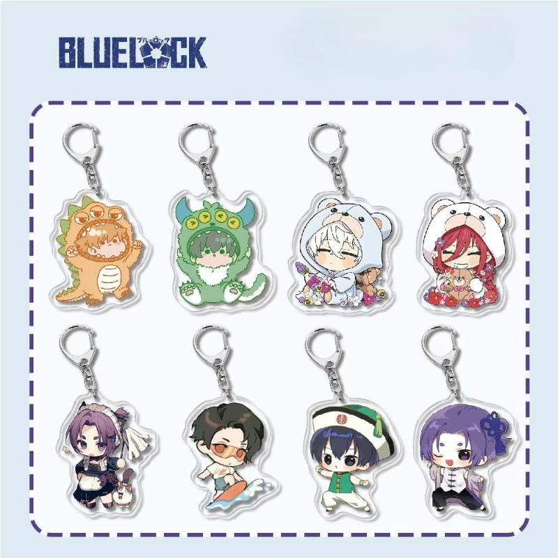 Isagi Yoichi Chigiri Hyoma Bachira Meguru Kuon Wataru Popular Anime Two-dimensional Peripheral Acrylic Keychain Backpack Pendant