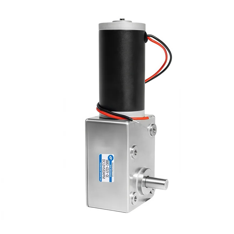 5882-42ZY Miniature DC Speed Reducer Motor with Turbine and Worm Gear Self-locking 12V 24V