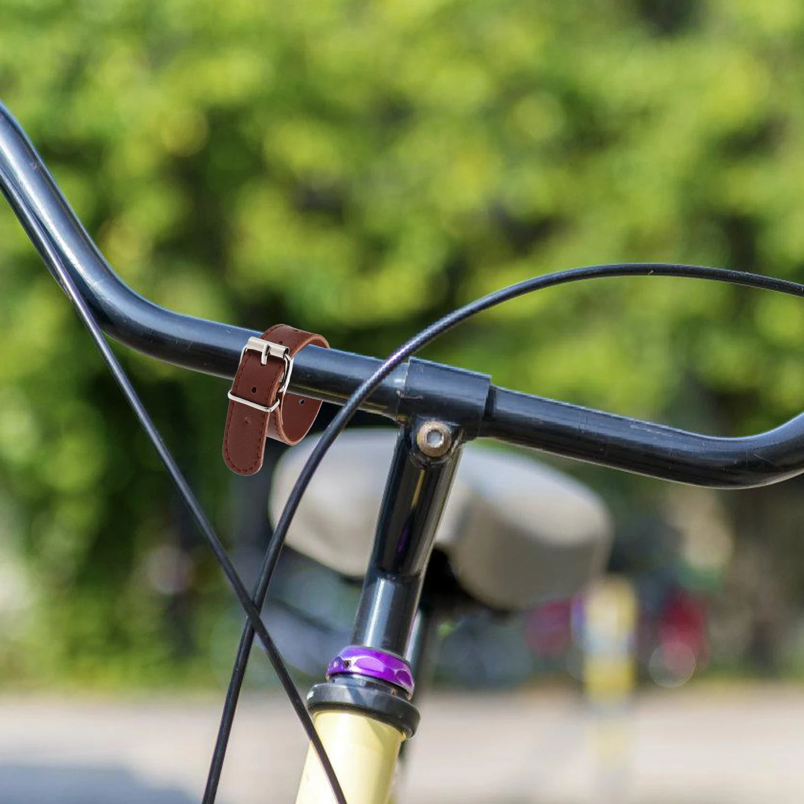 

Adjustable Bike Basket Sturdy Front Handlebar Strap For Kids Bicycle Detachable Thicken Strap Cycling Accessories