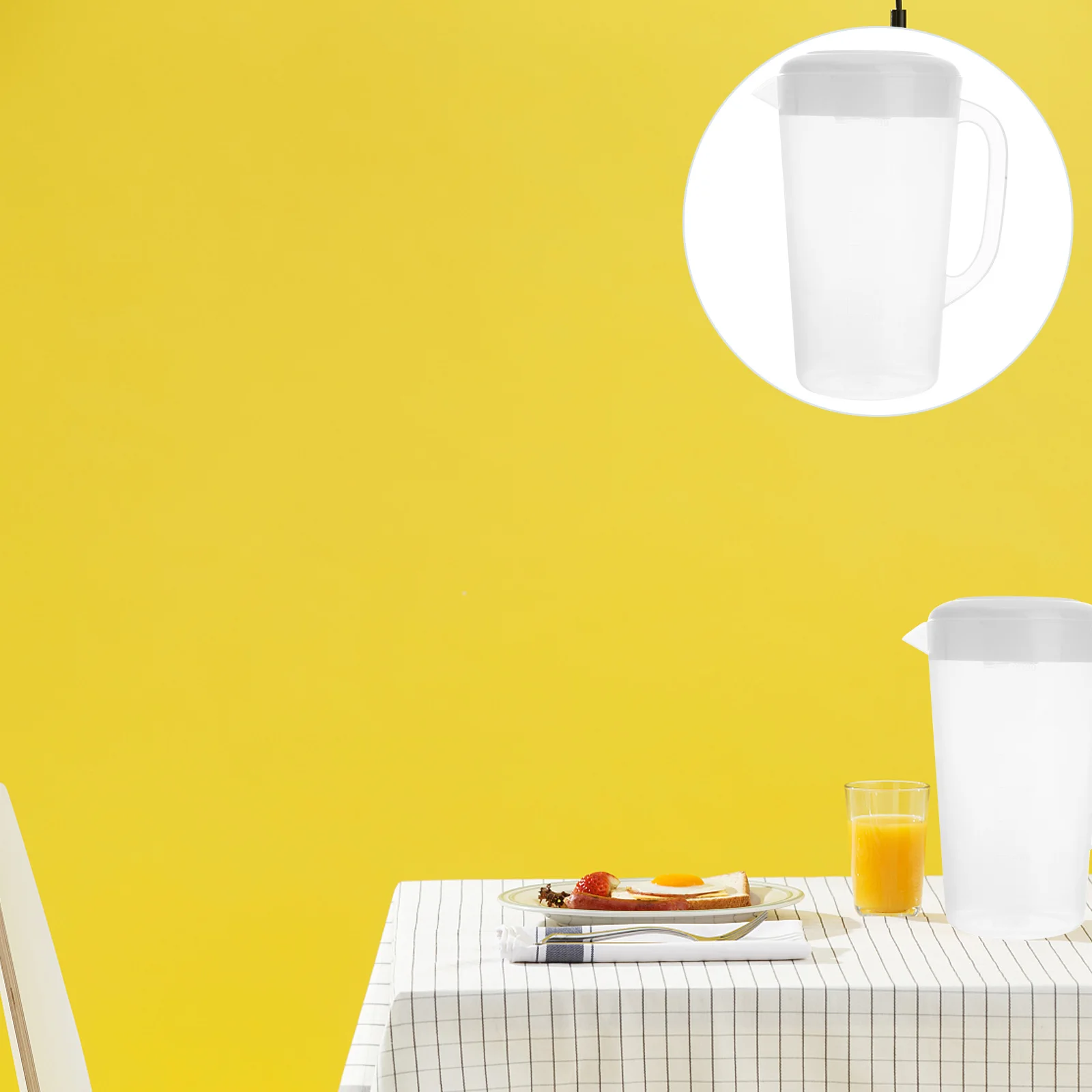 

Large Capacity Water Pitcher Cold Hot Resistant Juice Pot Beverage Kettle Plastic Safe Home Use Parties Picnics