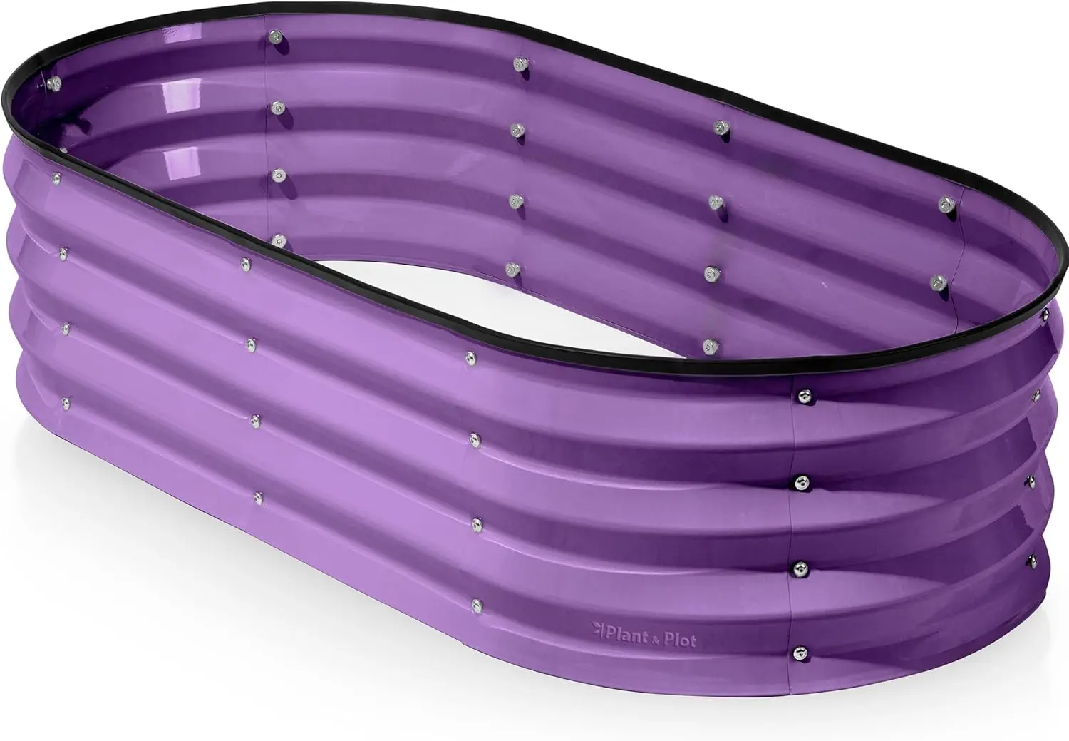 

Оцинкованные приподнятые садовые кровати для улицы // 4 × 2 × 1 фута, приподнятые кровати для садоводства, овощей, цветов (фиолетовый) // Большой металл