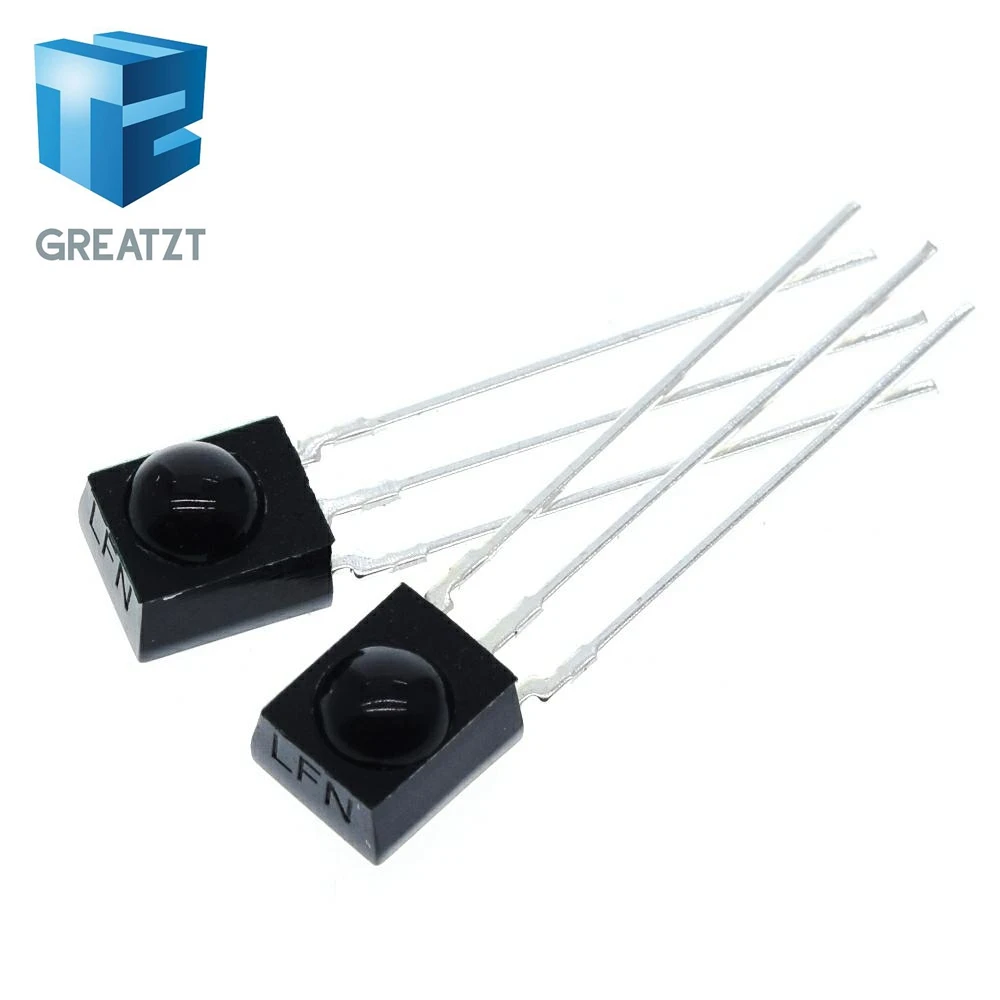 GREATZT IR Receiver 38 kHz Remote Infrared Module TSOP4838 DIP-3
