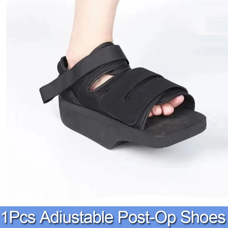 

1Pc Healing Shoe Off Loading Adjustable Orthopedic Foot Brace Heel Relief Weight Bearing Medical Shoe for Metatarsalgia Forefoot