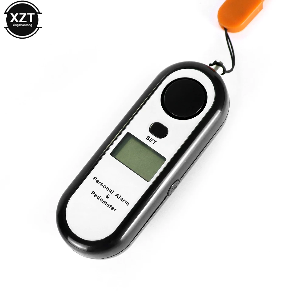 Portable Personal Alarm Pedometer Women's Security Alarm Outdoor Self Defence Safety Equipment