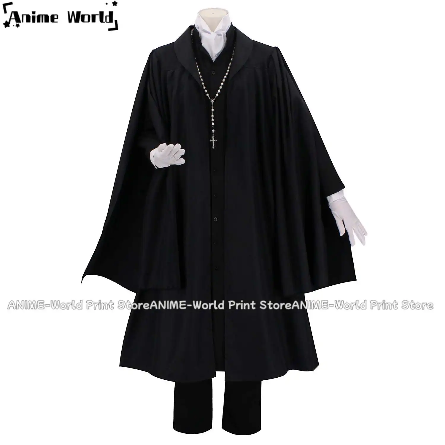 Black Butler Public School Arc Sebastian Michaelis Cosplay Costume