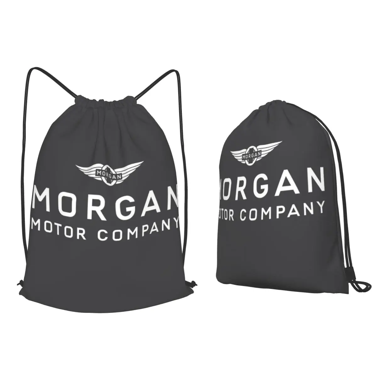 Morgan Motor Car Company Backpacks Portable Drawstring Bags Sports Bag Book Bags for Man Woman School