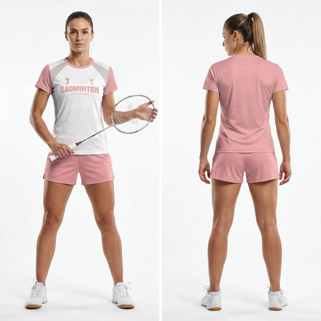 男性と女性のためのバドミントンジャージTシャツ,速乾性,スポ - Badminton Rank のレビューと価格