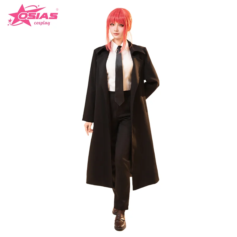 osias-マキマ-コスプレ衣装セット-マキマ-ウィッグ-マキマ-靴-チェーンソーマン