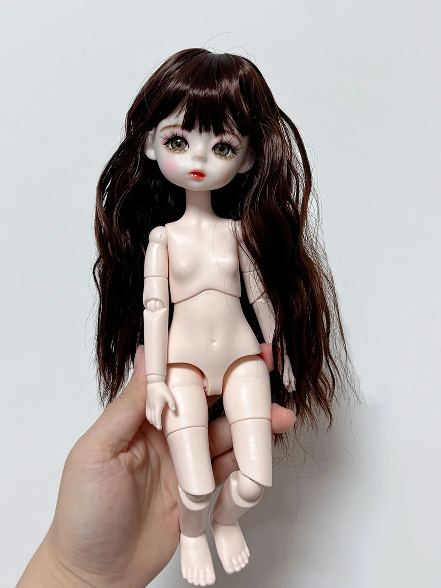 1/6 BJD Doll Round Faced Cute Doll Sweet Princess 30cm Handmade Makeup Dolls  Girl\'s Birthday Gift Christmas Gift